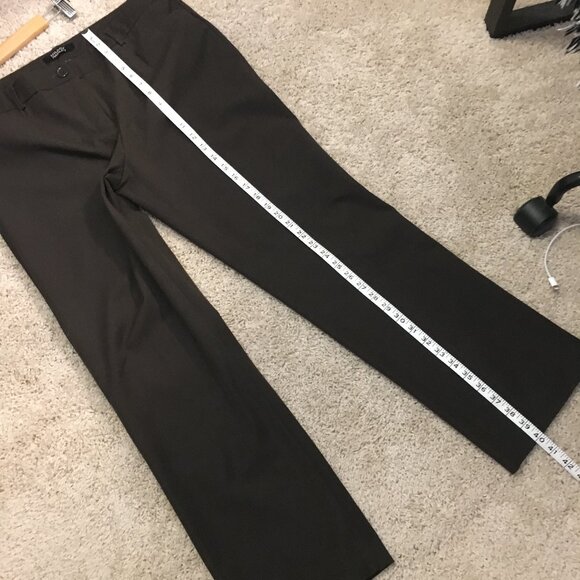 Hilary Radley Brown Trouser Dress Pants Size 8 - Picture 16 of 16